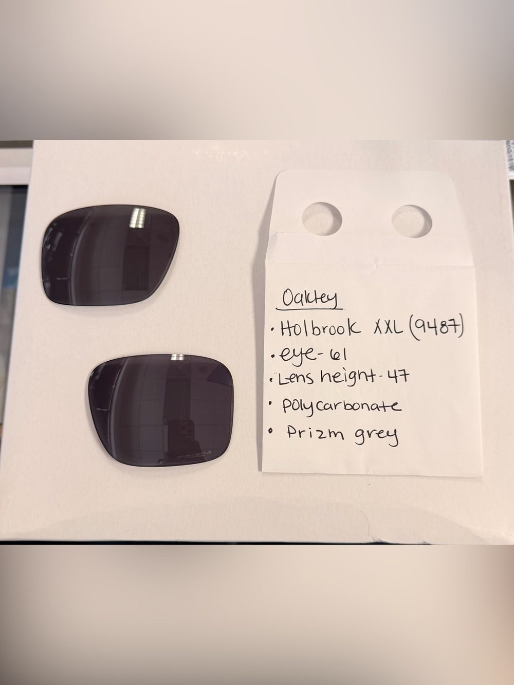 Oakley Holbrook XXL Eyesize 61  (OO9487)  Replacement Lenses - Prizm Grey